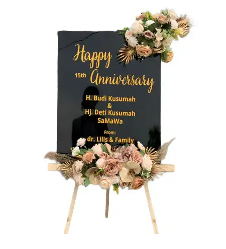 Papan Bunga Akrilik Tabanan