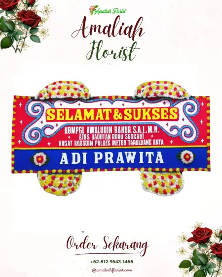 Papan Bunga Ucapan Selamat Tabanan