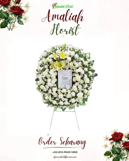 Krans Bunga Duka Tabanan